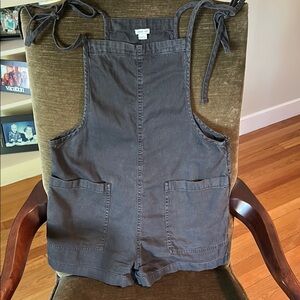 AERIE Black Lightweight ShortOveralls